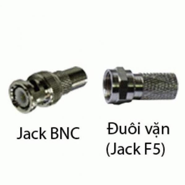 Jack BNC và F5 Loại Tốt Nguyên Bộ Dành Cho Camera Giám Sát