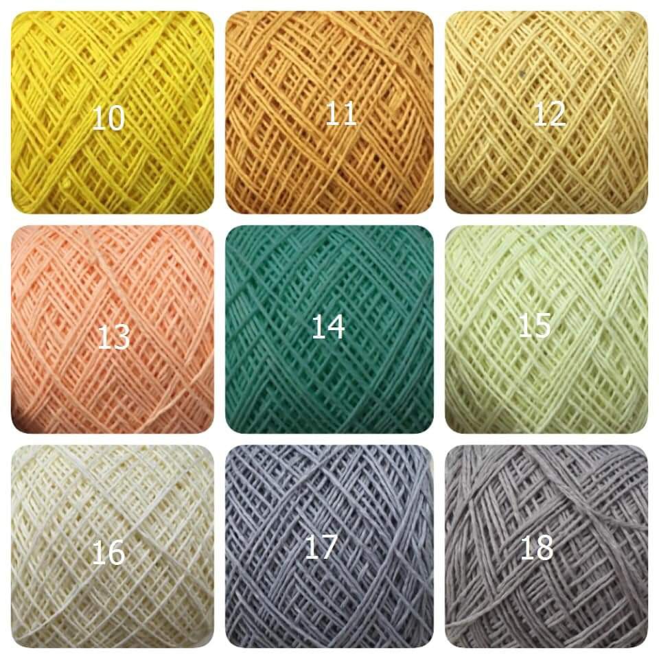 Sợi Cotton Việt Nam 1mm - Mã 1 đến 50