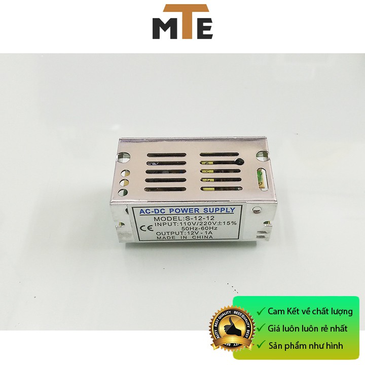 Nguồn tổ ong, nguồn led 12V 1A S-12-12