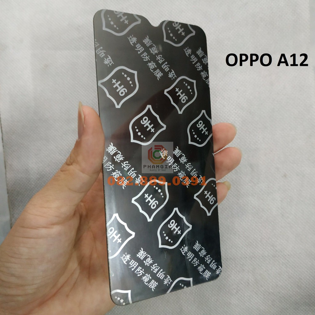 Dán cường lực chống nhìn trộm Oppo A71 / A83 / A3S (A5) / A1K / A92 / A52 / A12 dẻo nano