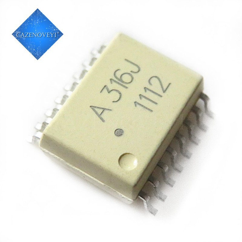 10pcs/lot A316J HCPL-316J HCPL316J 316J SOP16 In Stock