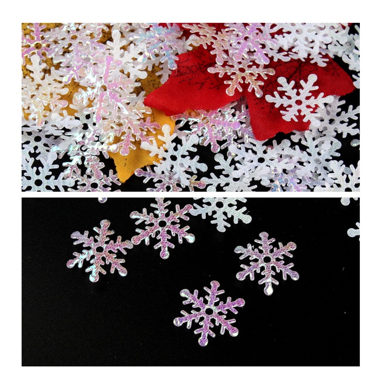 200/300 bông tuyết giả dùng trang trí Giáng Sinh