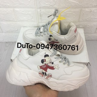 [TẶNG HỘP+TẤT] Giày hàn quốc MICKEY ĐỎ ☑ Chuẩn . ^