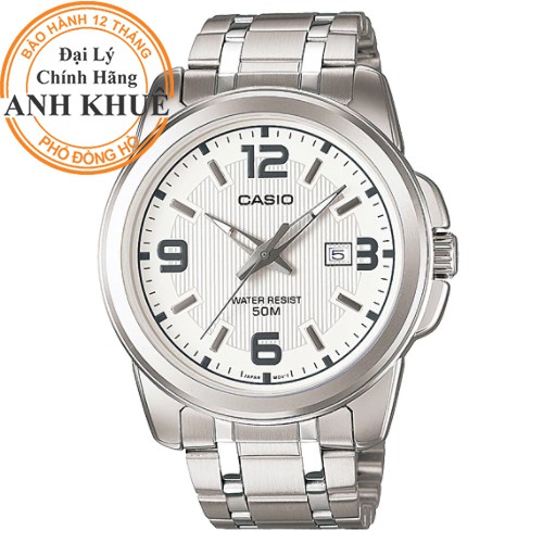 Đồng hồ nam dây kim loại Casio chính hãng Anh Khuê MTP-1314D-7AVDF