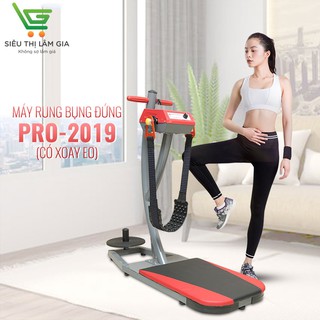 MÁY RUNG BỤNG ĐỨNG PRO 2019 XOAY EO