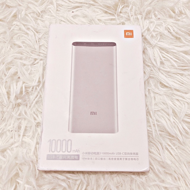 [Hàng chính hãng ] Pin dự phòng sạc nhanh xiaomi gen 3