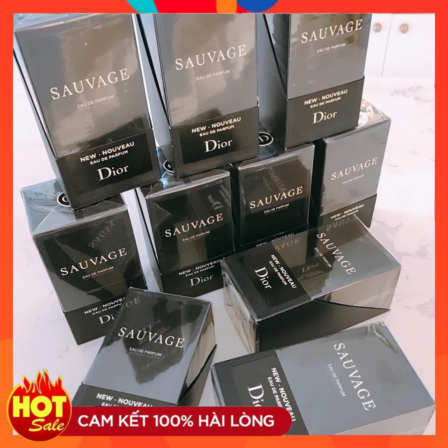 Nước Hoa Nam, Nước Hoa Sauvega 100ml Thơm Lâu, Hương Thơm Nam Tính, Sang Trọng, Lịch Lãm