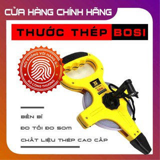 Thước thép BOSI 50m Thước thép chiều đo khoảng cách tối đa 50m