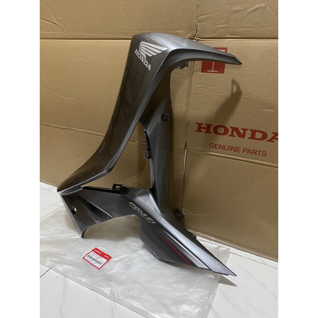 Bộ ốp yếm bên trái HONDA FUTURE125 năm 2013 màu Xám đen.