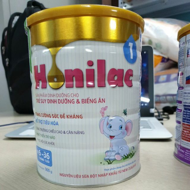 Sữa Honilac số 1 900g Date T4.2023