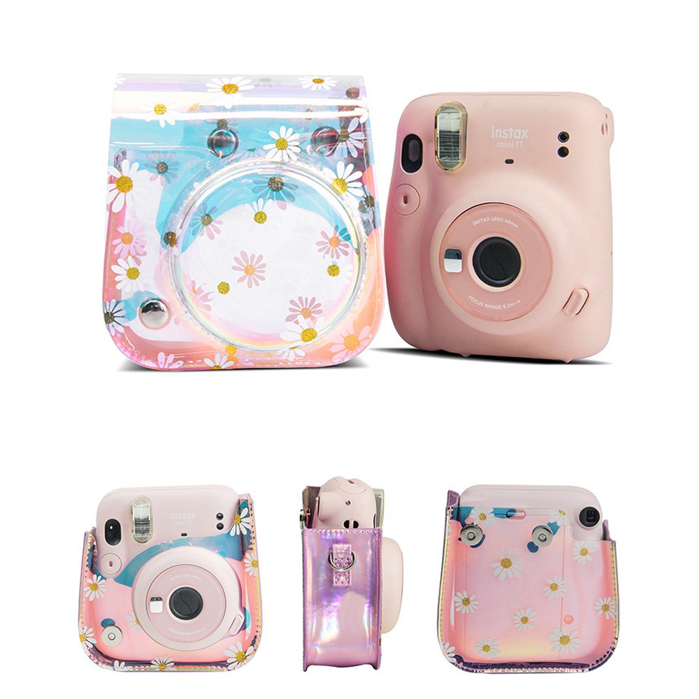 Bảo Vệ Túi Đựng Máy Ảnh Fujifilm Instax Mini 11,mini 9,mini 8,mini 8 + Có Dây Đeo Vai Điều Chỉnh Được