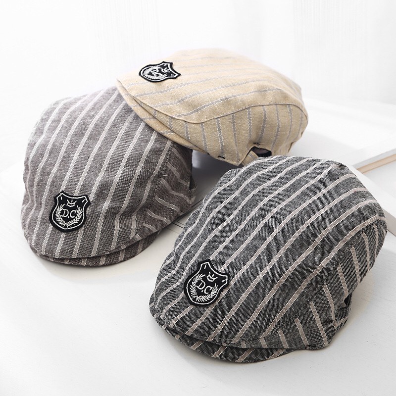 Mũ Nồi Kiểu Dáng Retro Phong Cách Hàn Quốc size 1-4 Tuổi - Shubikids
