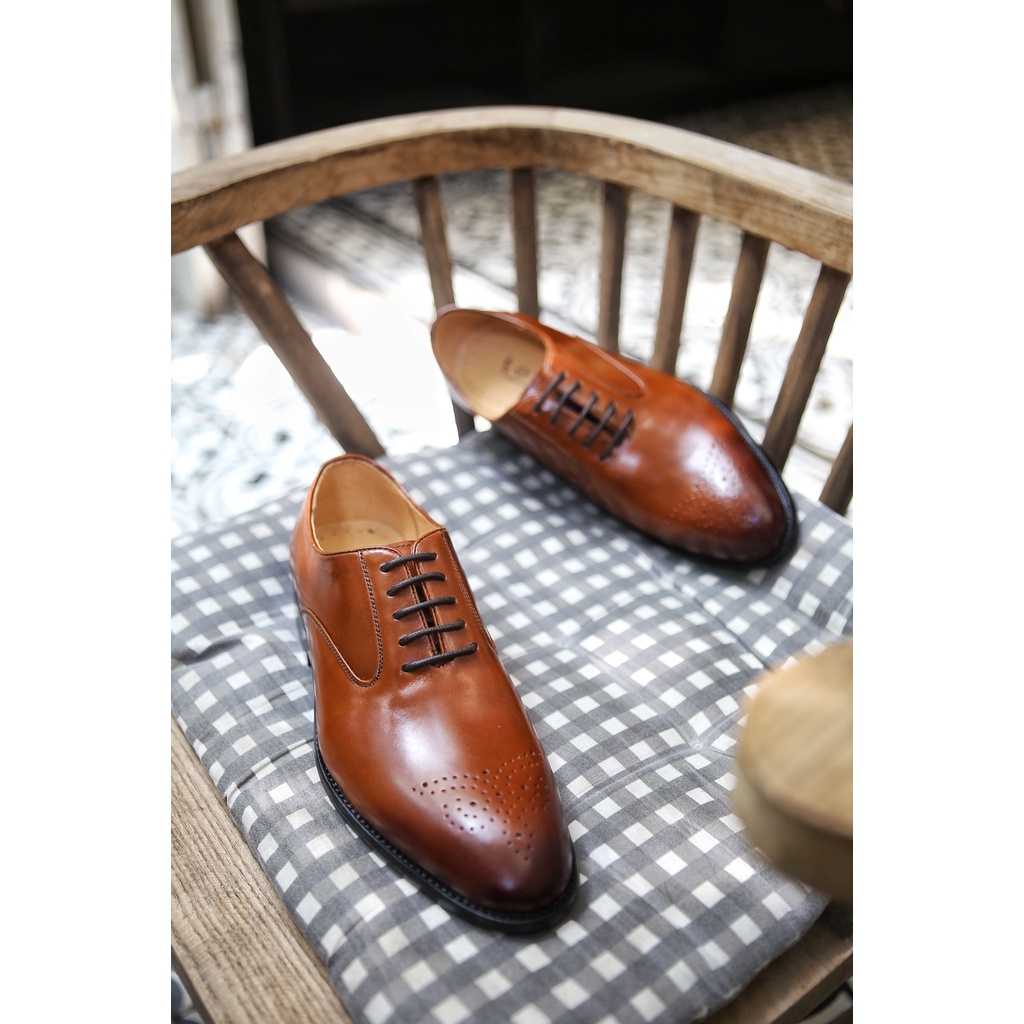 Giày Tây Buộc Dây Oxford Nam Da Bò Nguyên Tấm Toroshoes Mã M604 (2 Màu)