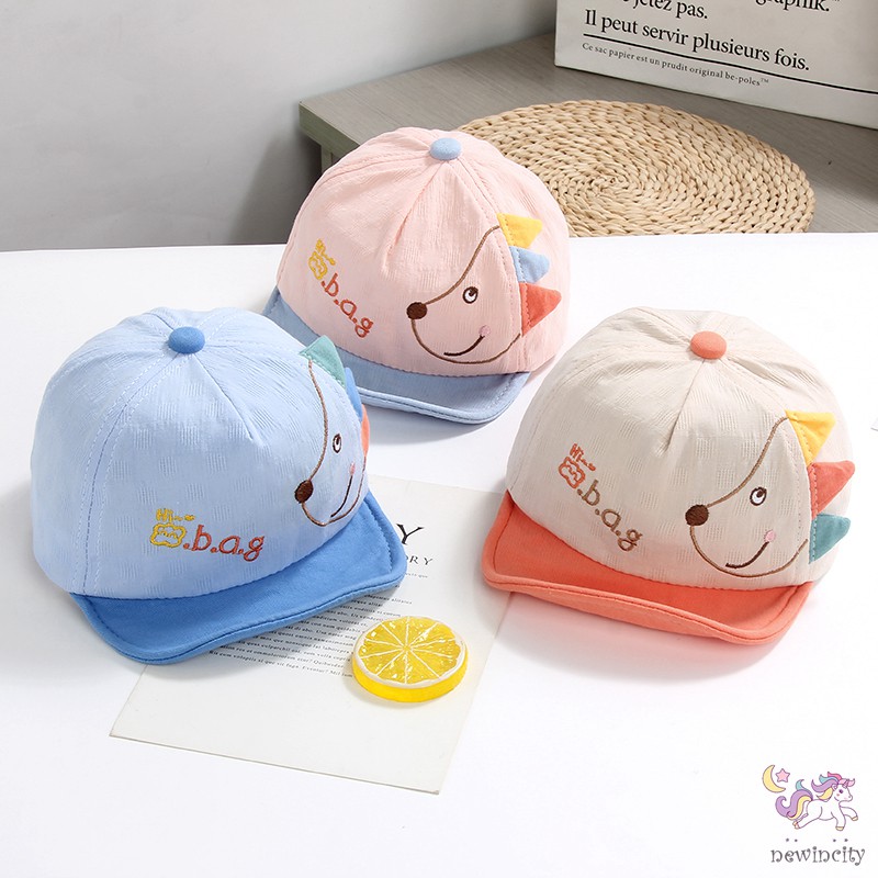 Mũ Lưỡi Trai In Họa Tiết Hoạt Hình Kiểu Hàn Quốc Dễ Thương Cho Bé