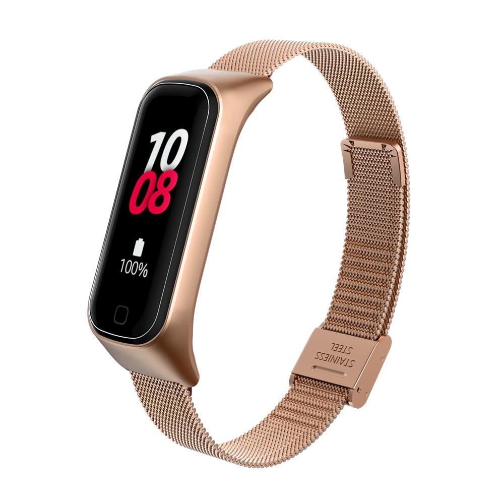 Dây Đeo Kim Loại Cho Đồng Hồ Thông Minh Samsung Galaxy Fit 2 R220
