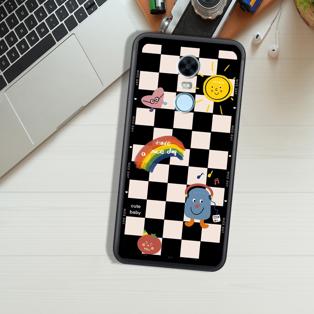 Ốp Lưng XIAOMI REDMI 5 - REDMI 5 PLUS - REDMI NOTE 3 , In Hình &quot;Black Heart&quot; Phong Cách Đẹp.