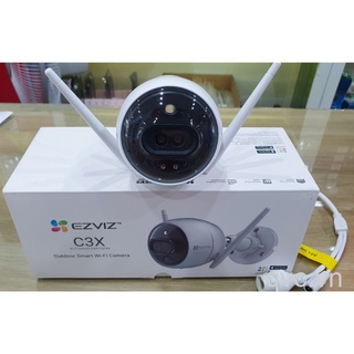 Camera ip wifi ngoài trời EZVIZ C3X FullHD 2k , camera hikvision , cảm biến AI thông minh , xem đêm có màu , 2 ống kính