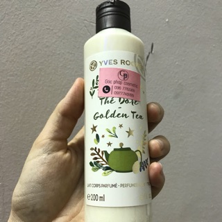 Lotion dưỡng body trà vàng yves rocher