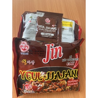 (MỚI) Mì Xốt Tương Đen Cay 135g