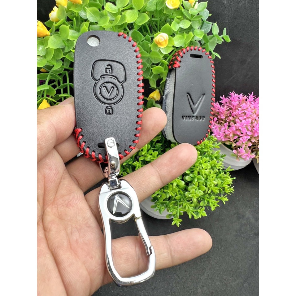 Bao Da chìa Khóa xe Vinfat Fadil Bản chìa Gấp