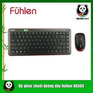 (Chính hãng Fuhlen) Bộ phím chuột không dây Fuhlen A65GS