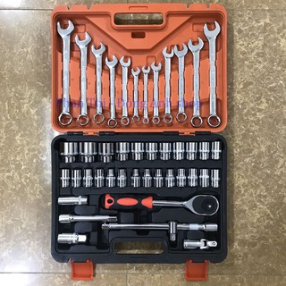 Bộ Đồ Nghề Đa Năng 44 chi tiết, Dụng Cụ Sửa Chữa Đa Năng, bộ sửa ô tô xe máy [LOẠI XỊN] - HCC06