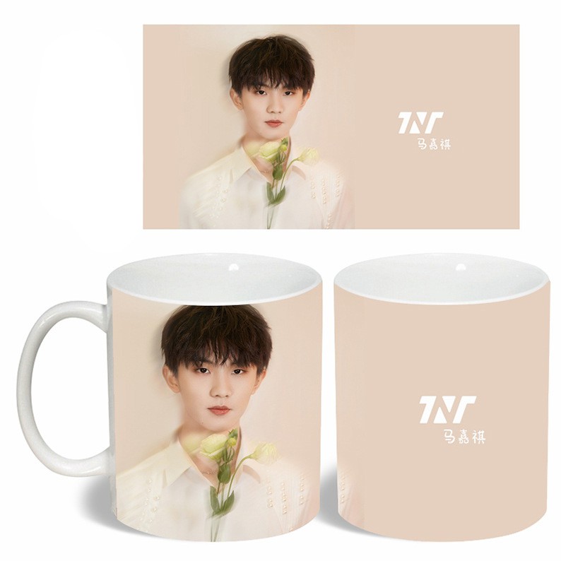 Ly cốc sứ IN HÌNH TNT Thời đại thiến niên đoàn dễ thương tiện lợi