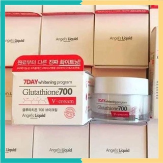 Kem Dưỡng Da Angel's Liquid 7Day Whitening Program Glutathione 700 V-Cream 50ml
