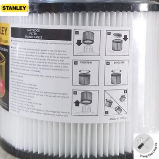 Lọc bụi Stanley 08-2566B dùng cho máy hút bụi  SL19417-8A, SL19199P, SL19156, SL19501P-12A, SL19501-12B, SL19199-16A