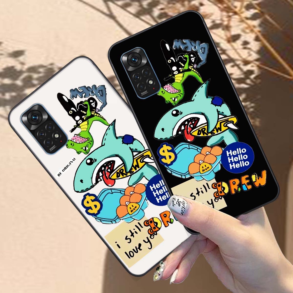 Ốp lưng điện thoại xiaomi redmi note 11 4g / note 11s / note 11 pro 5g  in hình gấu Kaw, Drew, Violent bear