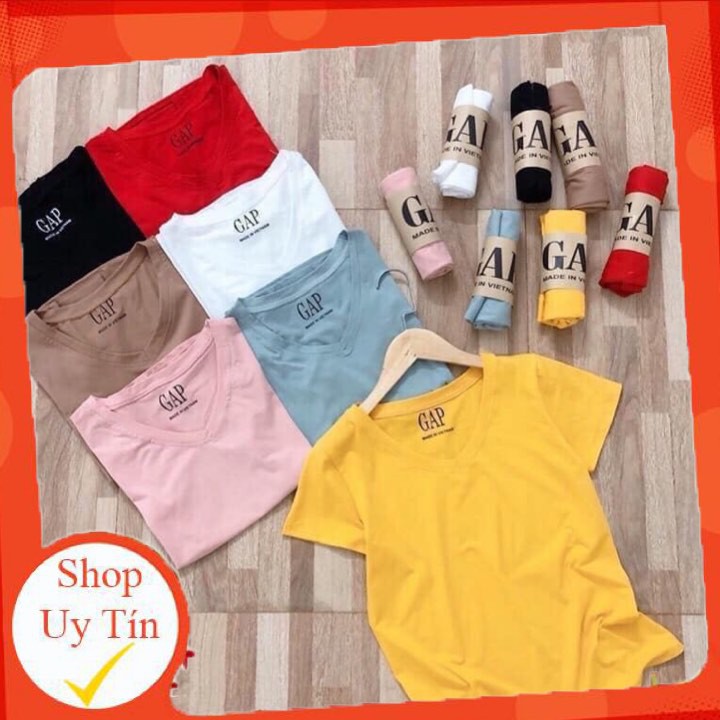 [Mã WA1606 giảm 15% đơn 99k] Áo Thun Tay Ngắn Cổ Tim, Chất TiXI Co Dãn 4 Chiều Mát Lạnh, Phong Cách Hàng Quốc