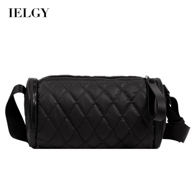 Túi đeo vai IELGY họa tiết hình thoi thời trang cho nữ