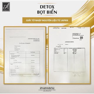 [Sẵn]Detox bọt biển thải độc da