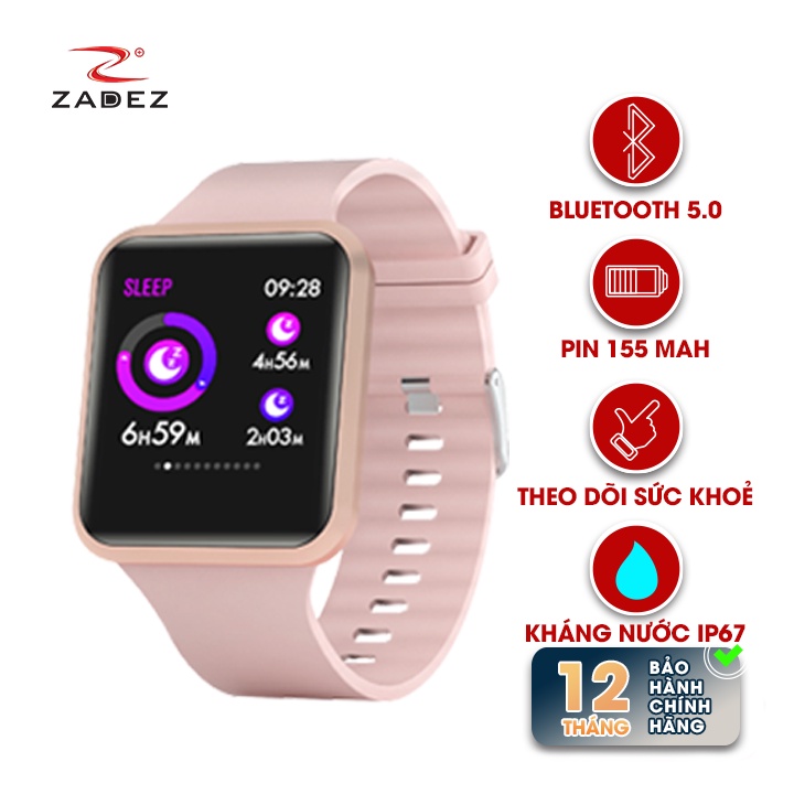 Đồng Hồ Thông Minh ZADEZ SmartWatch SQ2 - Gold