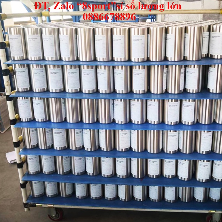 Cốc giữ nhiệt Inox cao cấp có ống hút, ly giữ nhiệt, bình nước văn phòng, thể thao 600ml