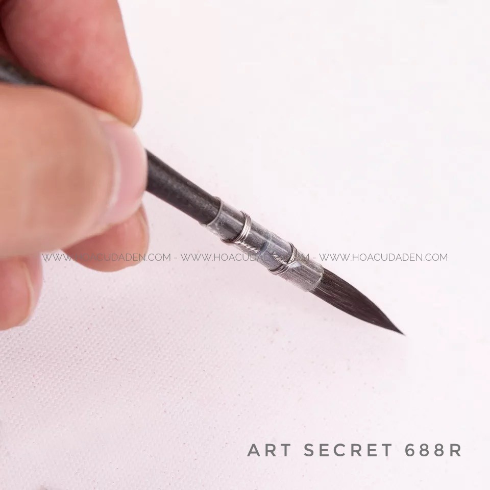 Cọ Lông Sóc Art Secret Quấn Kẽm