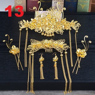 bộ sản phẩm cổ  trang cho cô dâu