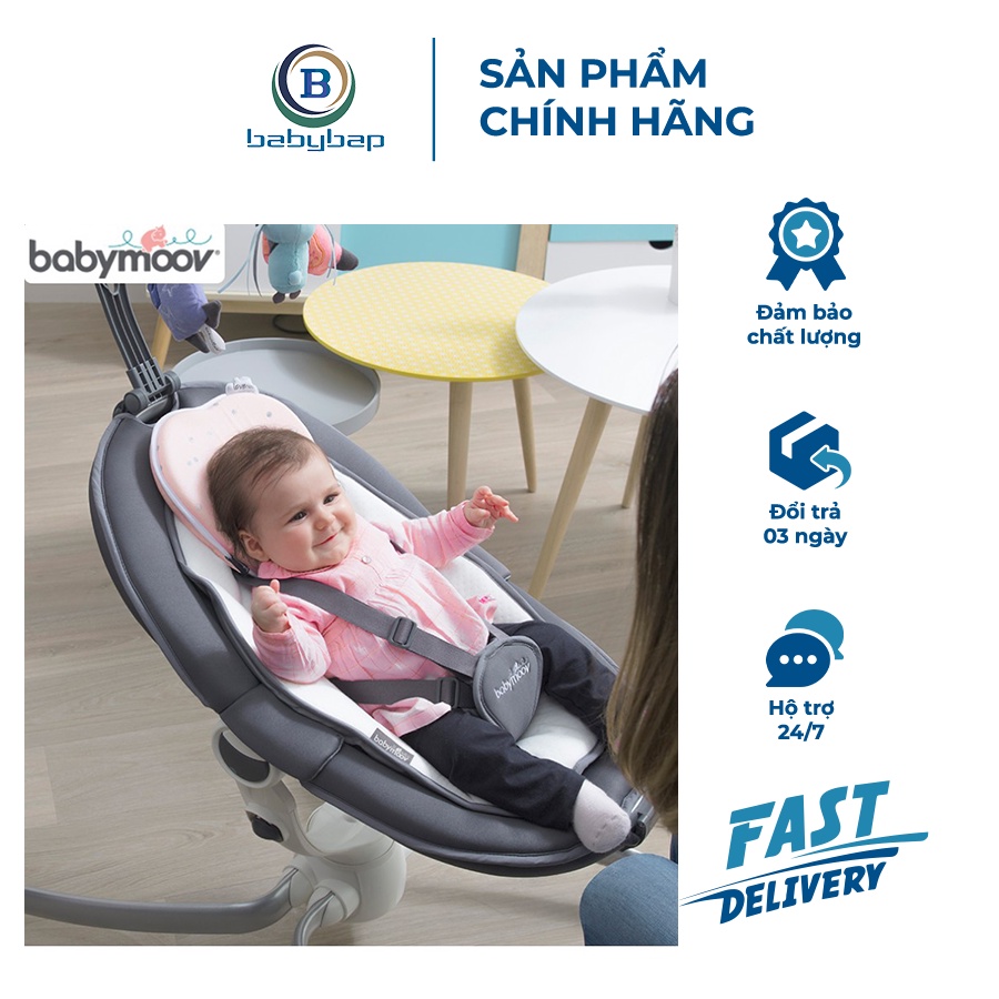 Gối Chống Bẹt Đầu Babymoov Và Hỗ Trợ Giấc Ngủ Sâu Cho Bé