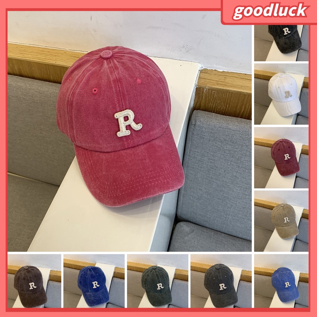 Mũ Lưỡi Trai Chống Nắng Thêu Chữ Có Thể Điều Chỉnh Kích Cỡ Thời Trang Unisex