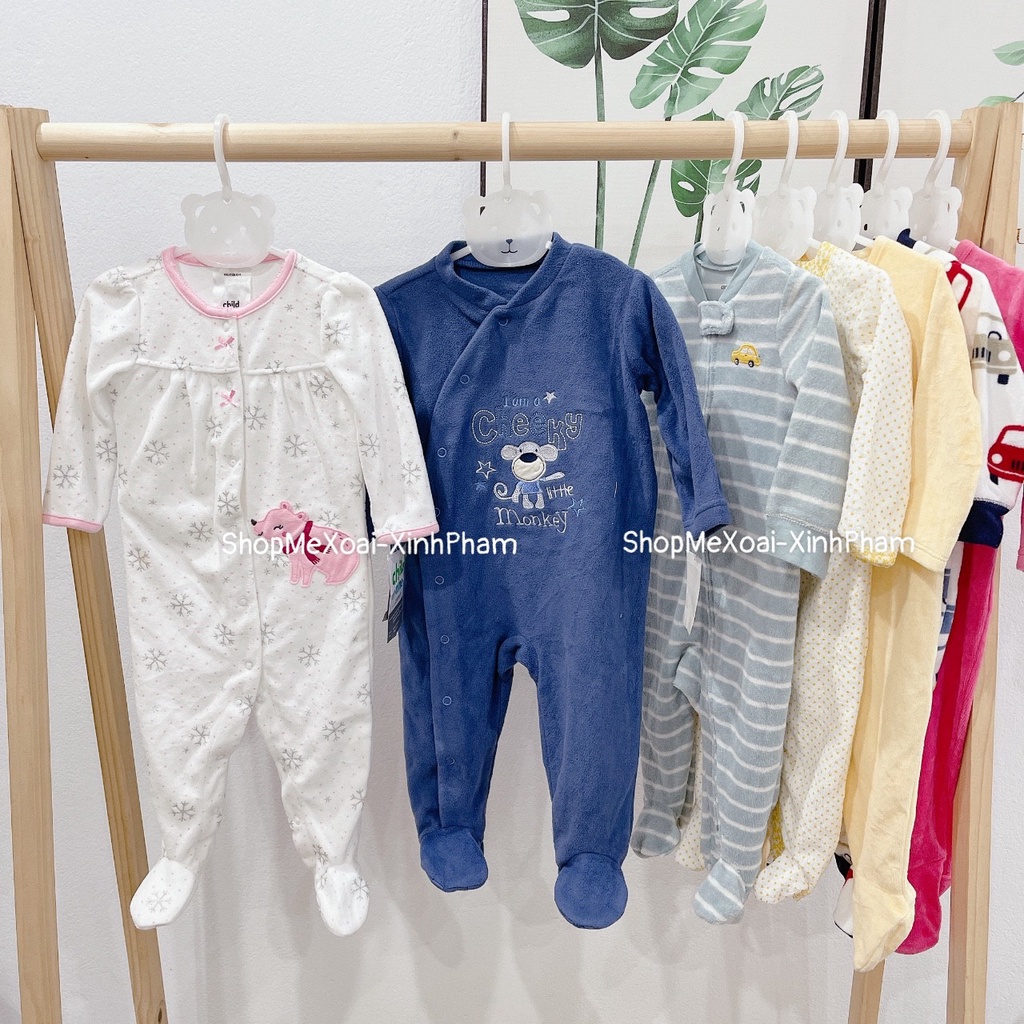 [Size 3-6M] [Link 2] Bodysleep Nỉ cho bé xuất dư xịn size 6M(5-7kg)