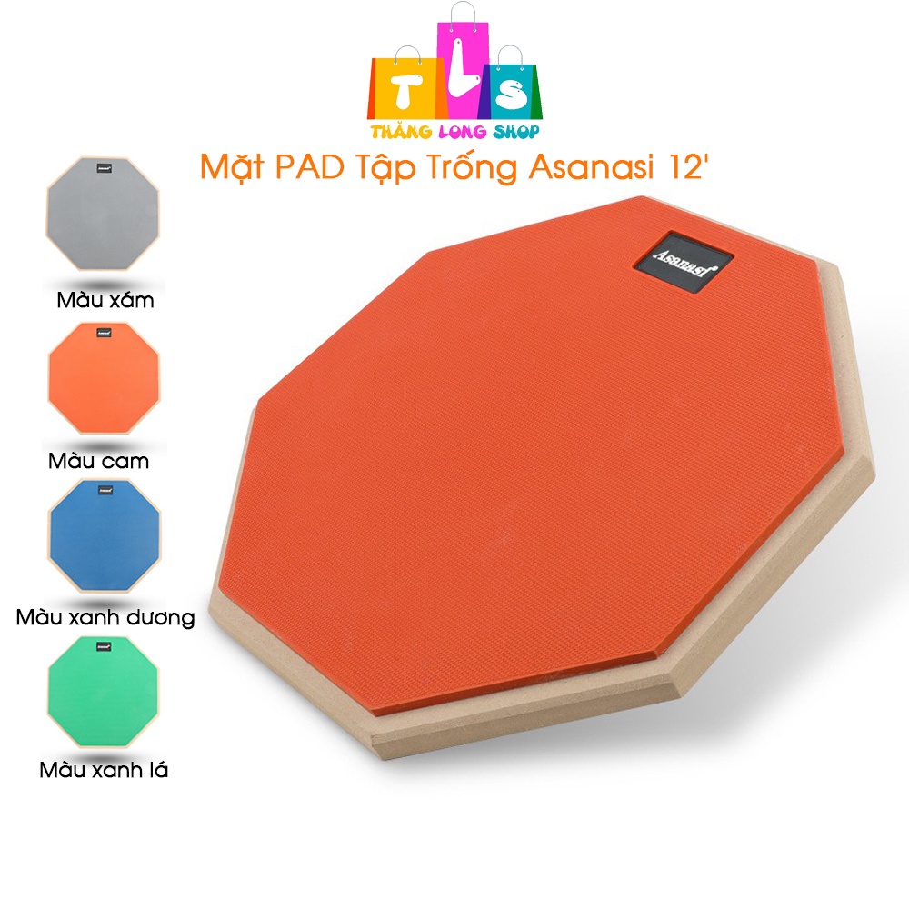 [Rẻ vô đôi] Mặt PAD tập trống 12'' ASANASI