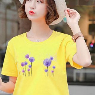 Áo thun in hình bồ công anh