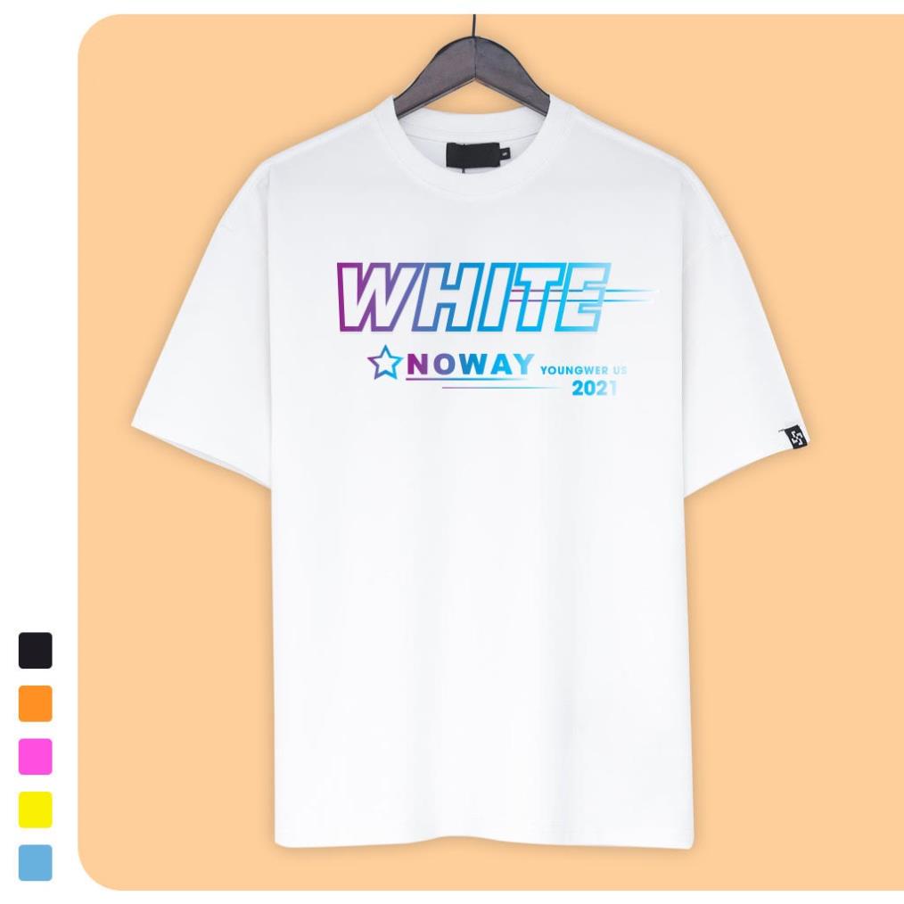Áo thun Unisex WHITE Ss2 cotton oversize ( V247)