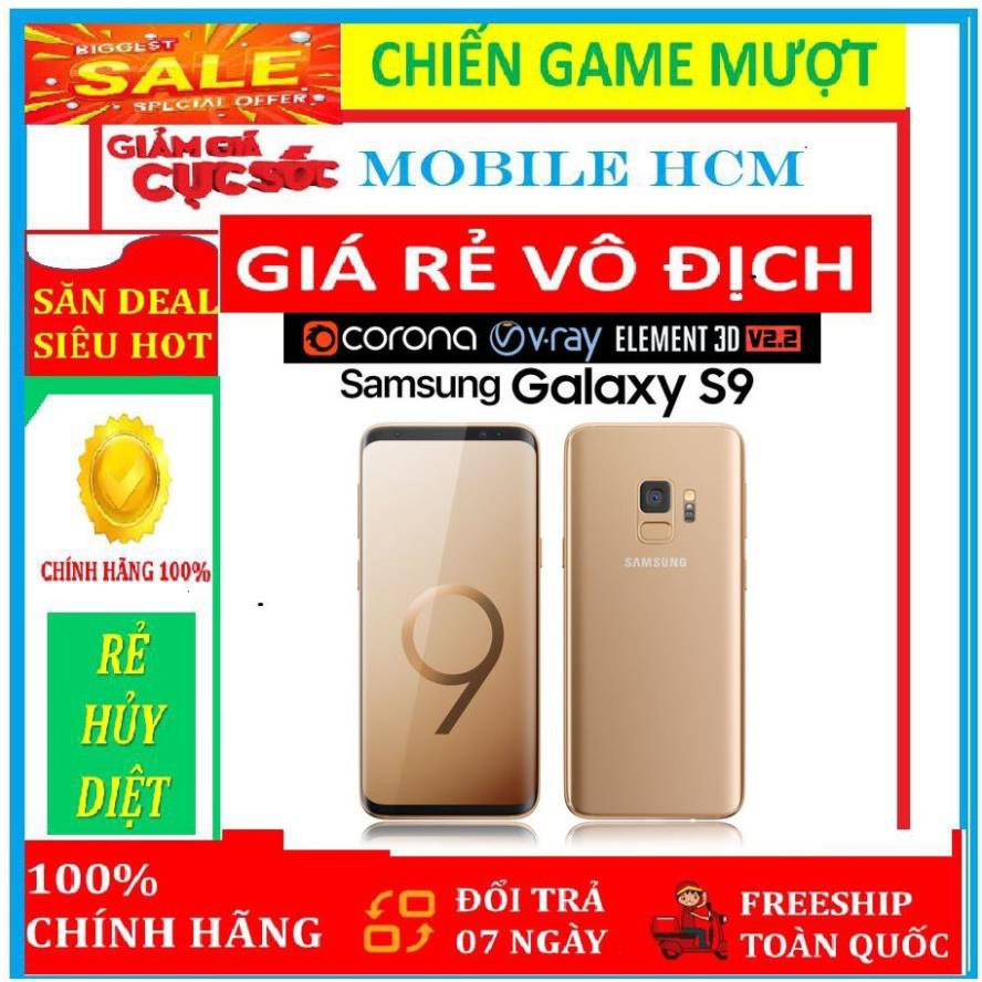 [RẺ VÔ ĐỊCH] điện thoại Samsung Galaxy S9 Plus Chính hãng , ram 6G/64G mới- Chiến PUBG/Free Fire mướt