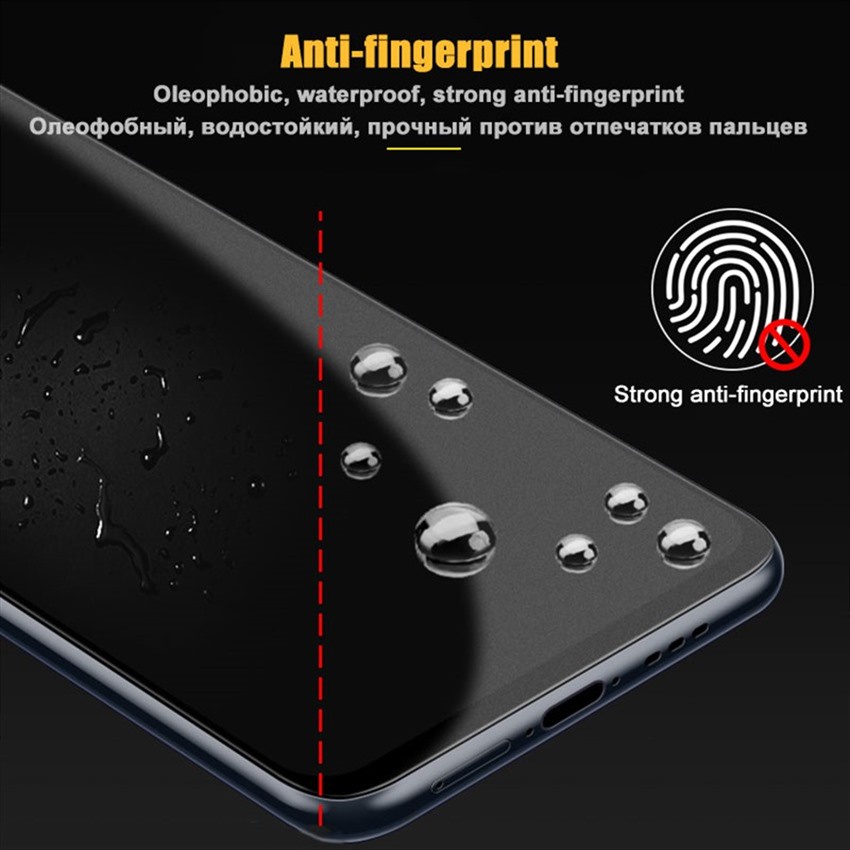 Miếng Dán Hydrogel Mềm Nhám Bảo Vệ Mặt Trước/Sau Cho iPhone 14 13 Mini 12 Pro 11 XR X XS Max 7 8 6S 6 Plus SE 2020