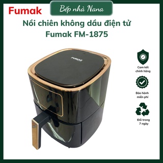 Nồi chiên Không Dầu Điện Tử Fumak FM- 1875 Nhật Bản [deal sốc 0 đồng kéo cắt đa năng] Dung Tích Lớn 7.5L, [ BH 18 tháng]