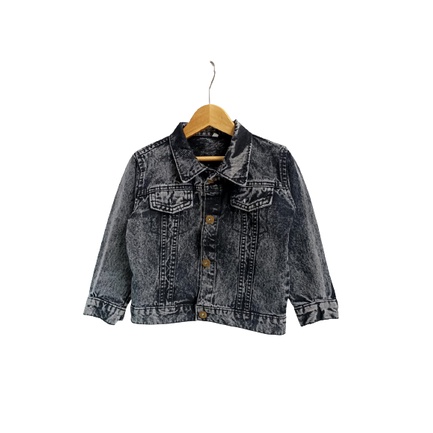 Quần Jean Dài LEVIS 1-11 Tuổi Màu Đen Cho Bé Trai/Bé Gái