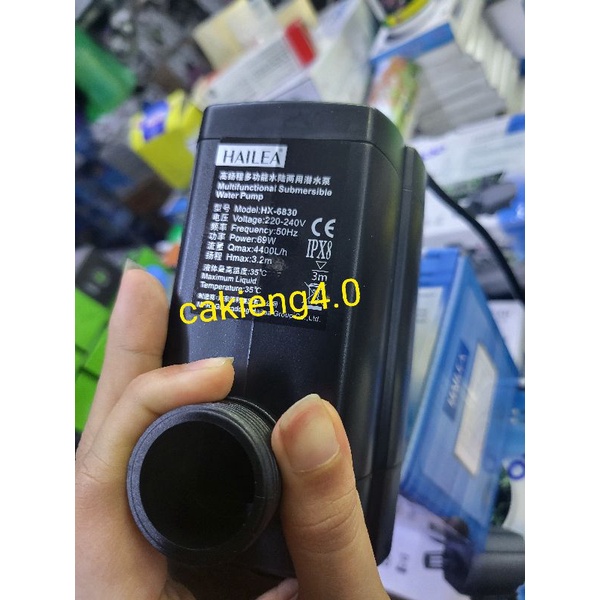 Máy bơm đẩy siêu êm bền Hailea HX-6830/69W-4400L/H