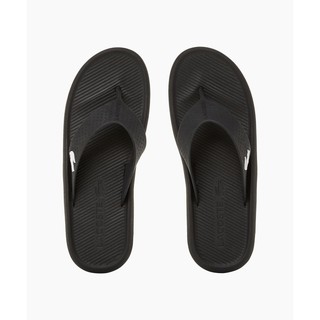 DÉP LACOSTE CROCO SANDAL 219_chính hãng ( ĐEN )