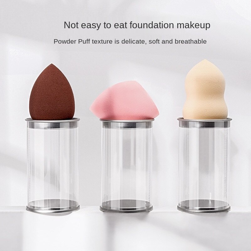 Mút tán kem nền ướt và khô hình quả trứng